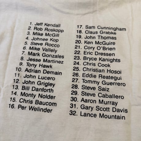 DEAR WHO'S WHO TEE