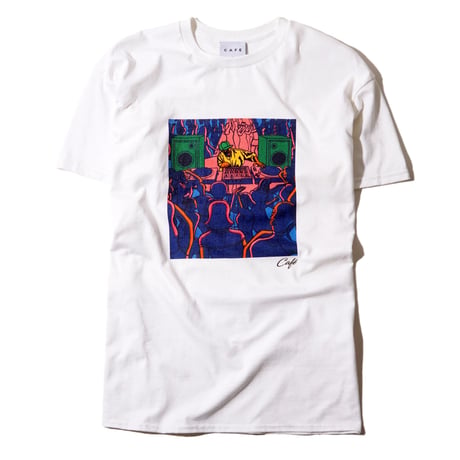 SKATEBOARD CAFE PREMIER TEE WHITE