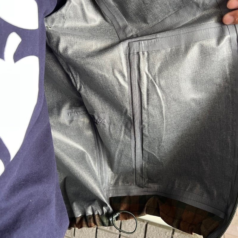 POP TRADING COMPANY CHECKED ORACLE JACKET DUFF