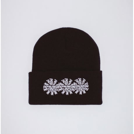 FUCKING AWESOME THREE SPIRAL CUFF BEANIE