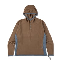 LIDAIRPEAKS STEALTH FLEECE PARKA BROWN