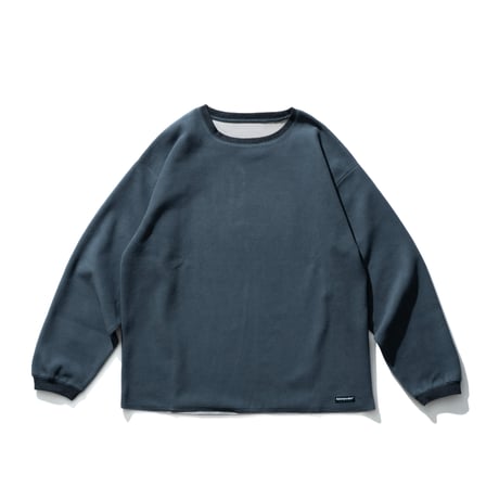 LIDAIRPEAKS DF CREW NECK SLATE/ASH GREY