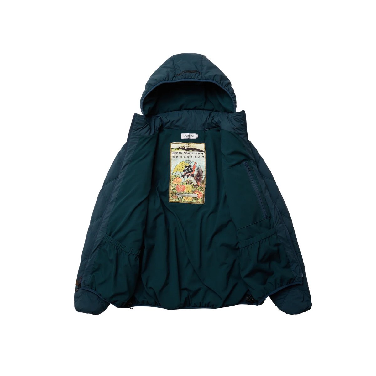 EVISEN LIGHT QUILTED DOWN JACKET GREY | CANOLA 