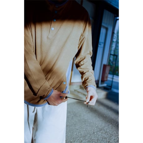 LIDAIRPEAKS STEALTH FLEECE PARKA BROWN