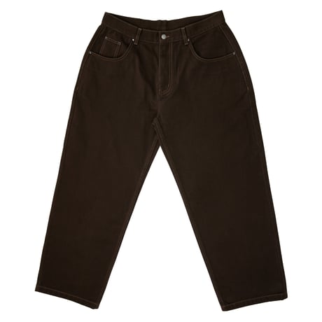 BAGLADY OG DENIM JEANS BROWN