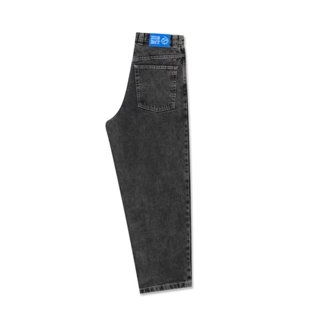 POLAR SKATE.CO BIG BOY PANTS SILVER BLACK