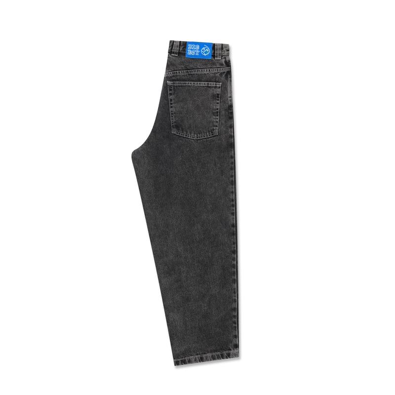 POLAR SKATE.CO BIG BOY PANTS SILVER BLACK | CAN