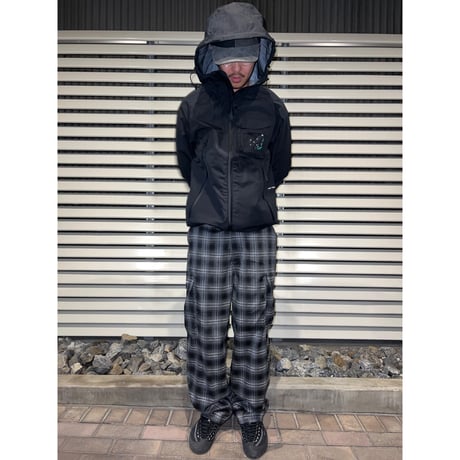 POP TRADING COMPANY CHECKED CARGO PANTS