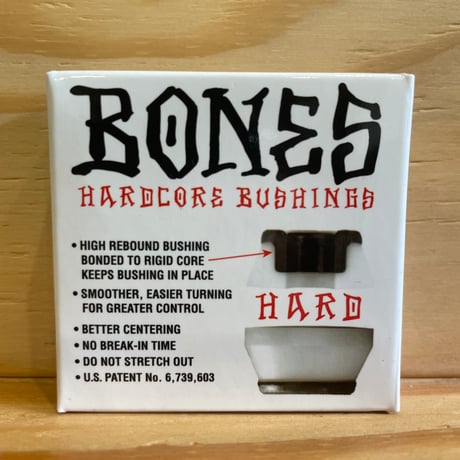 BONES WHEELS BUSHING HARD WHITE PACK