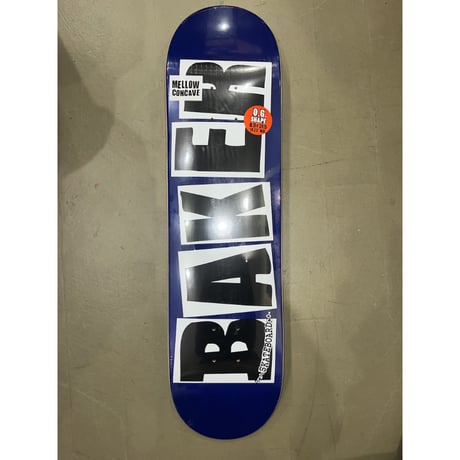 BAKER BRAND LOGO NAVY DECK