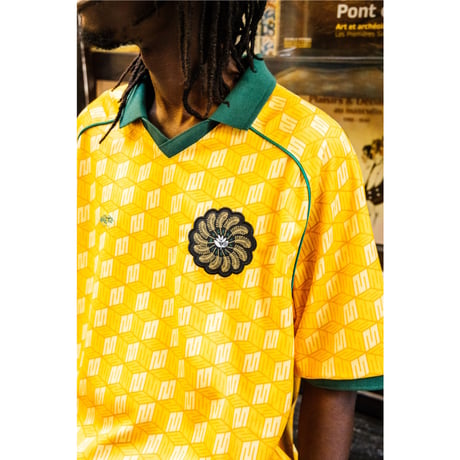MAGENTA BRASIL FC YELLOW JERSEY