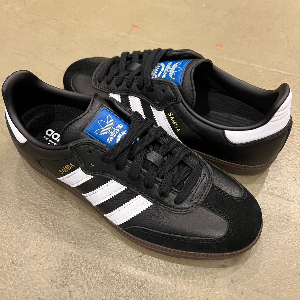 シューズ adidas SAMBA ADV 26cm ADIDAS SAMBA ADV BLACK/GUM | CANOLA SKATESHOP