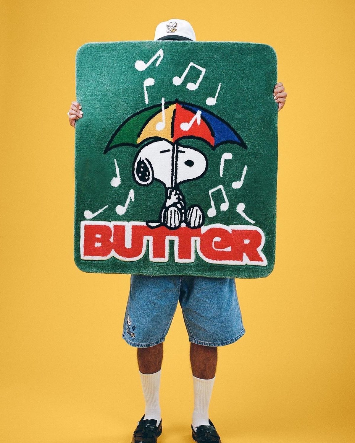 【新品未使用タグ付き】BUTTER GOODS スヌーピー ラグ buttergoods × peanuts | CANOLA SKATESHOP