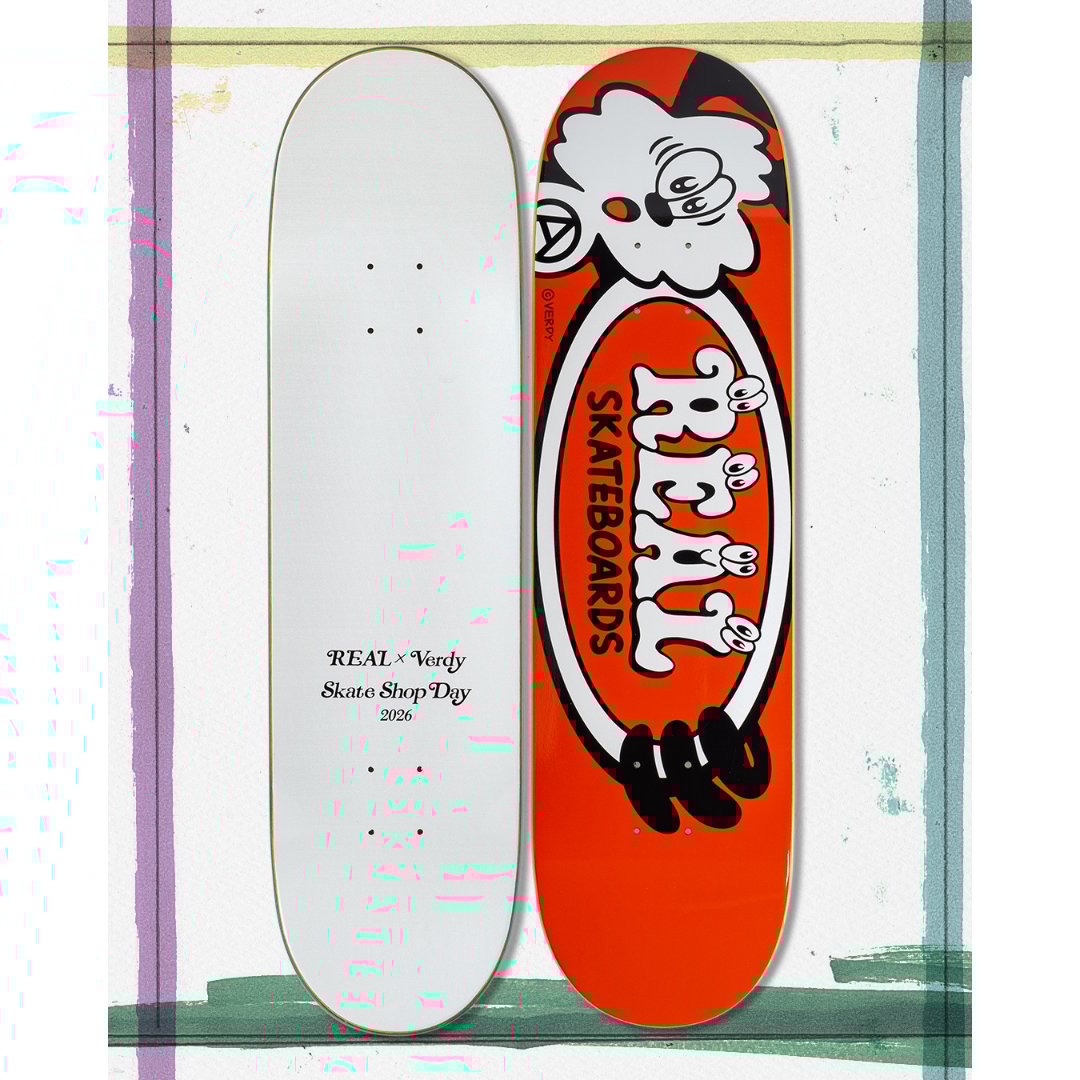 REAL SKATEBOARDS × VERDY OVAL DECK 8.06 | CANOL