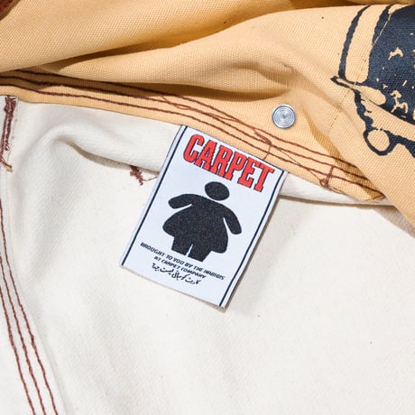 CARPET COMPANY C-STAR PLAID DENIM BROWN