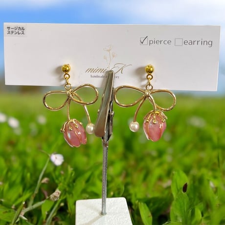mimi K ／フラワーワイヤーアクセサリー／Mfleur
