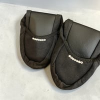 【クリスタル付】携帯スリッパ / 室内履き（収納ポーチ付き）