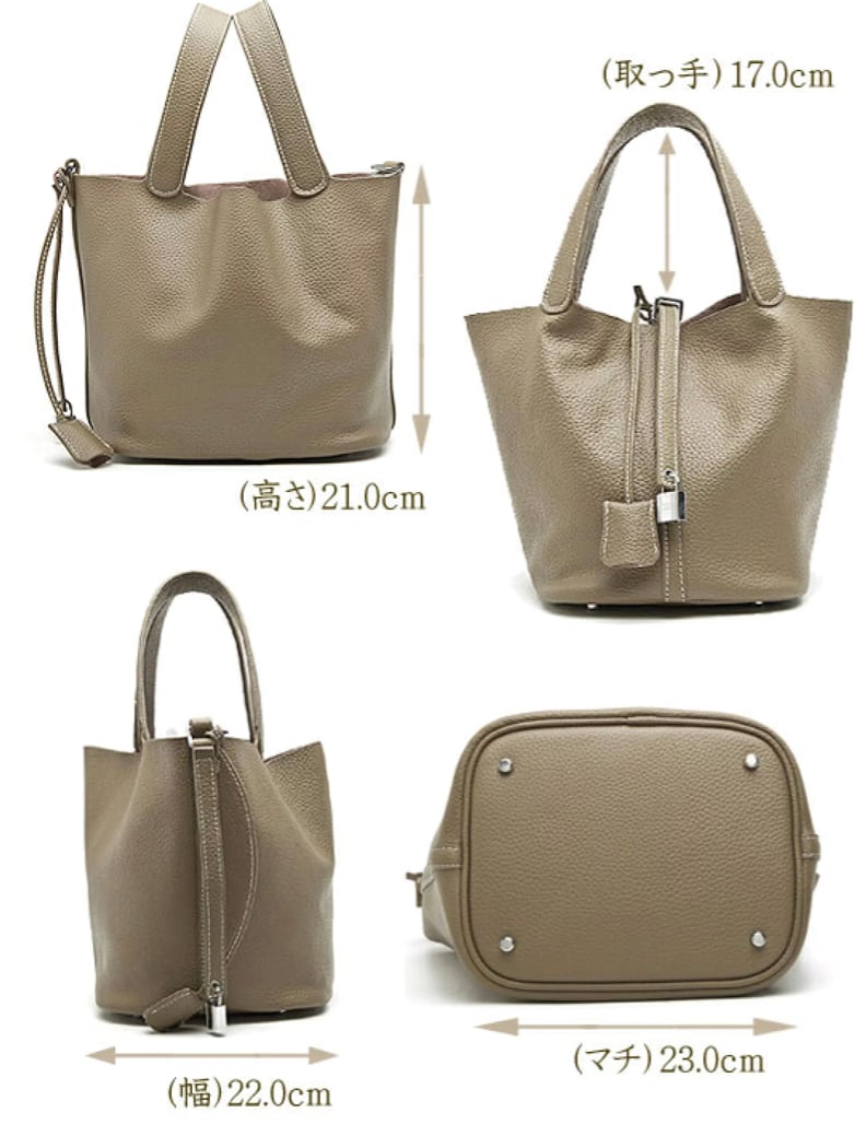 SALE キューブバッグ 本革 MM | mymii store ➕ Palmy＆SHIMY