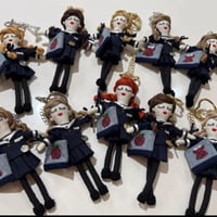 おめめポーチ 牛革 スワロフスキー | mymii store ➕ Palmy＆SHIMY