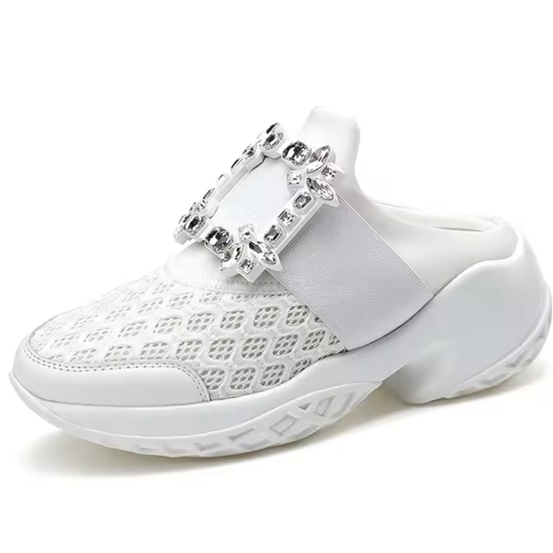 スニーカー　ハンドメイド　キラキラ　スワロフスキー　デコレーション　サンダル Deco Lesson] How to Make Sparkly DECO Sneakers (Part 2