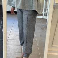 キレイめニットパンツ