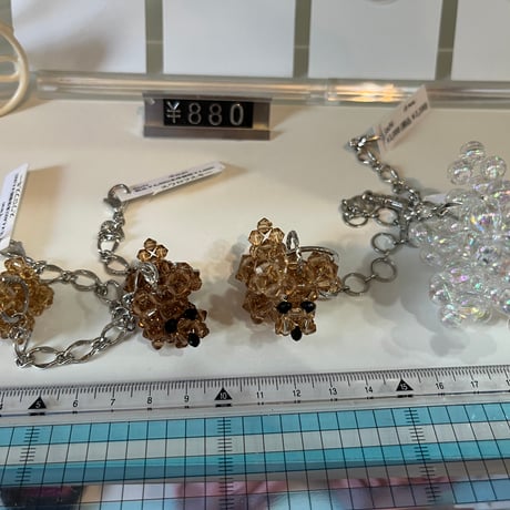 sachi/handmadeクリスタルサンキャッチャー＆バッグチャーム
