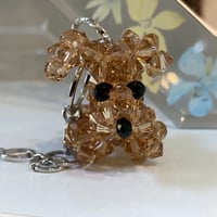 おめめポーチ 牛革 スワロフスキー | mymii store ➕ Palmy＆SHIMY