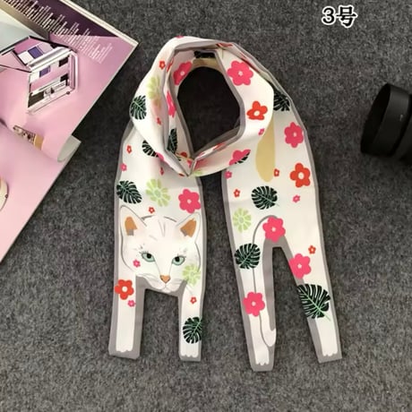 立体animalバッグ スカーフ