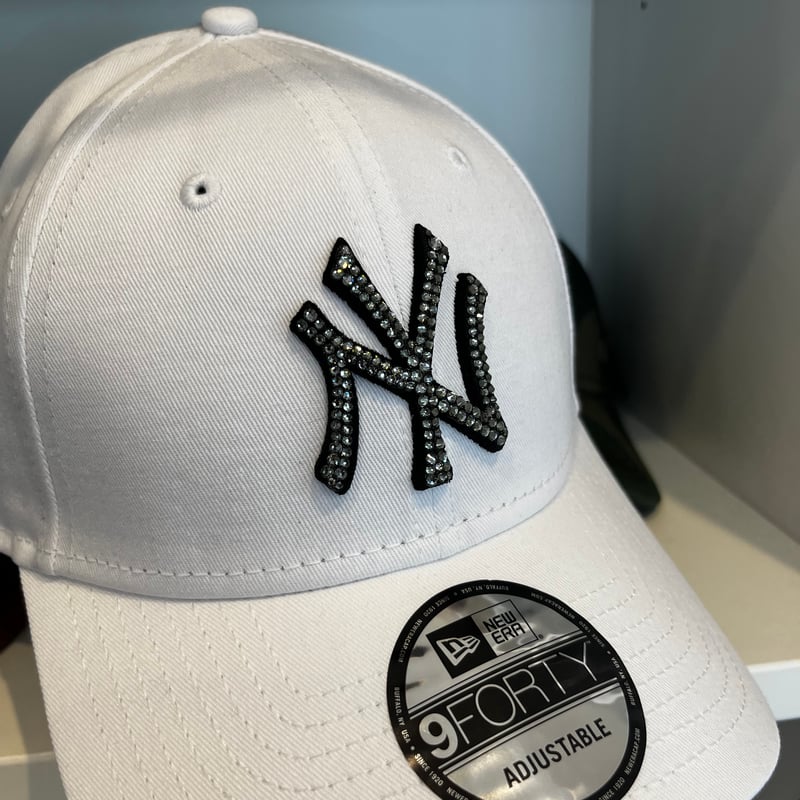 New Era 9FORTY NYロゴ 高級クリスタル デコレーションキャップ | mymii