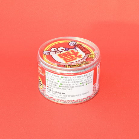 赤いふく福缶