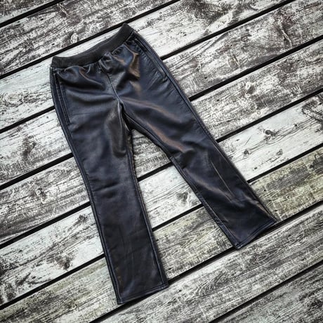MOSSIR【Lalk / ﾗﾙｸ】washable leather track pants(ﾌｧｲﾝｸﾘｰｸ)