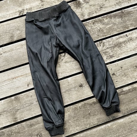 MOSSIR【lover / ﾛｰﾊﾞｰ】stretch leather sweat pants (ﾌｧｲﾝｸﾘｰｸ)
