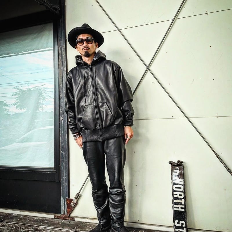 MOSSIR【Lornellia /ﾛｰﾈﾘｱ】washable leather full z