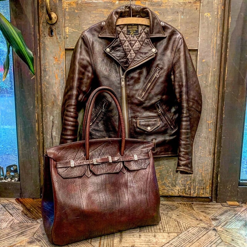 FINE CREEK LEATHERS【Leon / レオン】(Custom)(BROWN) FINE CREEK LEATHERS【Leon / レオン】(Custom)(BROWN)