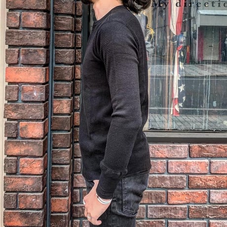 HIGHWAY NINE ハイウェイナイン H-NECK ハニカムサーマル L/S Tee(6005)