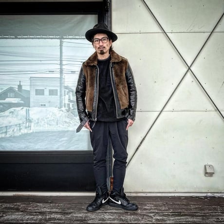 FOUNTAINHEAD LEATHER【THETA/ ｼｰﾀ】【BLACK】