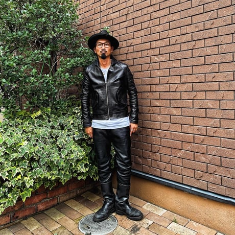 FINE CREEK ＆CO【Rosen jacket / ﾛｰｾﾞﾝｼﾞｬｹｯﾄ】 zip cossack (horse) BLACK