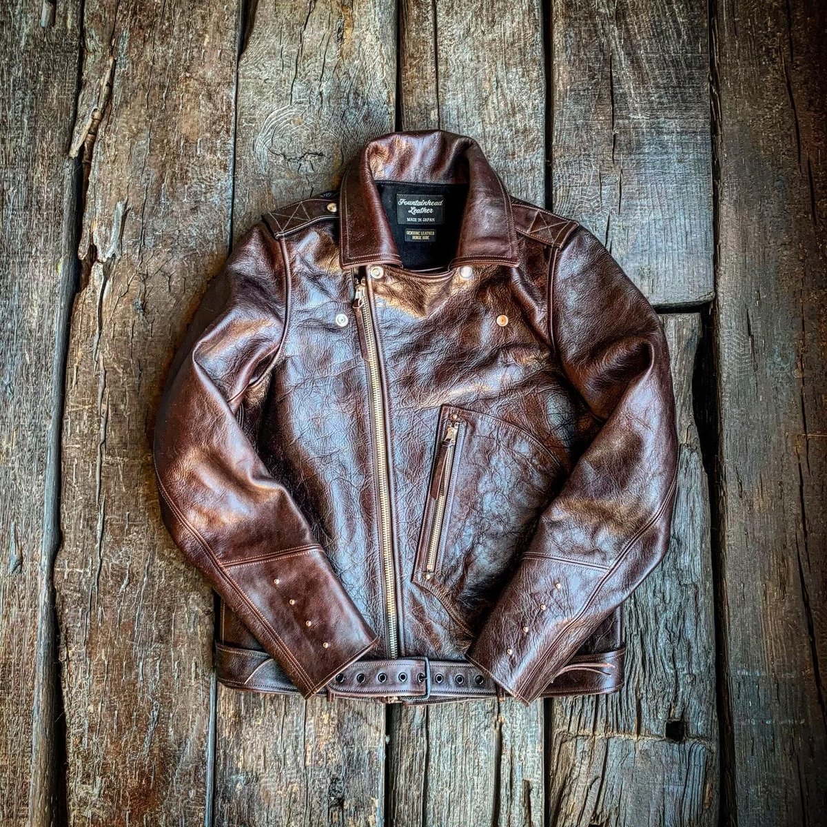 FOUNTAINHEAD LEATHER【Beta / ﾍﾞｰﾀ】【BROWN】2024年11月下旬～2025年2月下旬入荷予定！！ご予約受付中！！