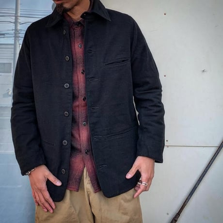 CWORKS 【Gilmer herringbone / coverall】  (FINE CREEK )