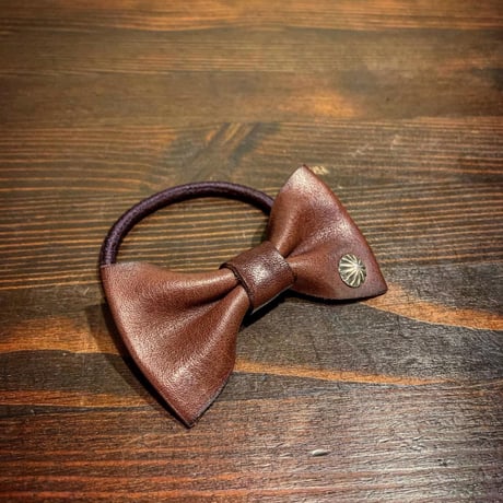 Dutch Leather Company ×  MASAYOSHI ribbon hair tie