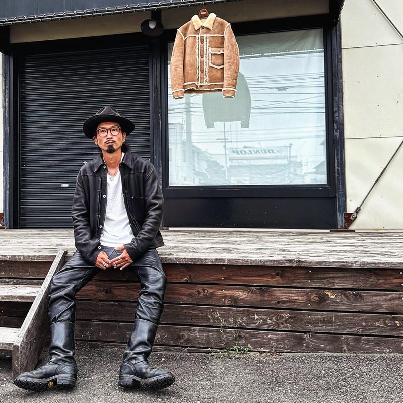 HIGHLARGE LEATHERS【Oklahoma City WWII / WAPITI HIGHLARGE LEATHERS【Oklahoma City WWII / WAPITI