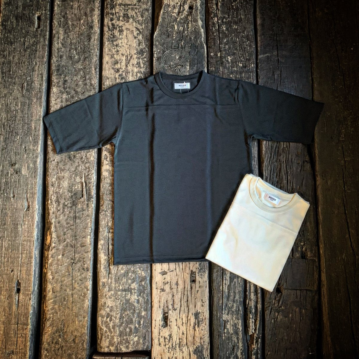 MOSSIR(モシール)【Thomas / football TEE】(FINE CREEK