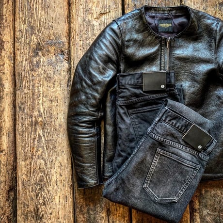 HIGHWAY NINE ハイウェイナイン STRETCH BLACK SKINY(3007)(USED WASH BLACK)