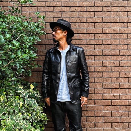 FINE CREEK ＆CO【Drifter / ﾄﾞﾘﾌﾀｰ】 car coat (horse) BLACK