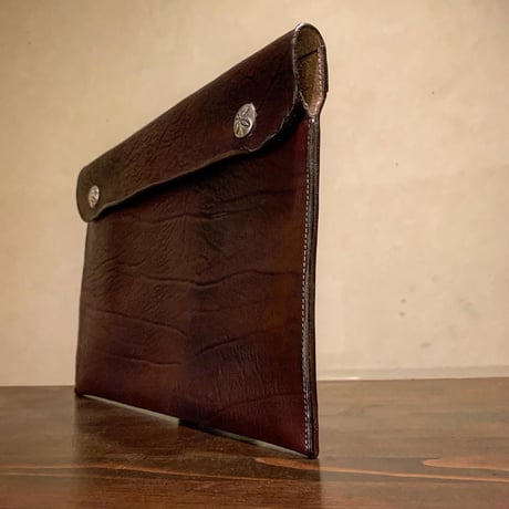 Dutch Leather Company × MASAYOSHI clutch bag（L）