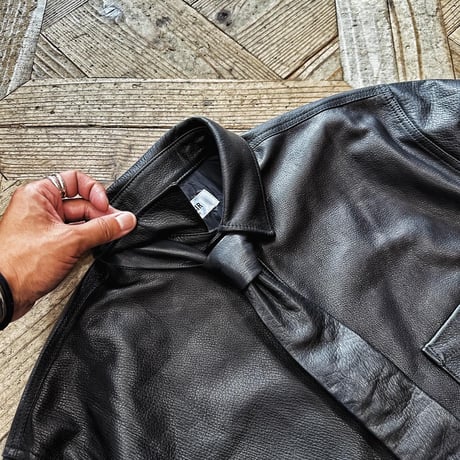 MOSSIR【Correct / ｺﾚｸﾄ】washable leather tie 2025年9月末～2026年10月末入荷予定！！ご予約