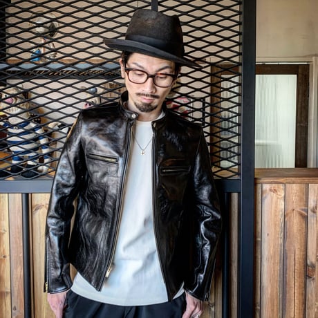 FOUNTAINHEAD LEATHER【GAMMA  / ガンマ】【BLACK】