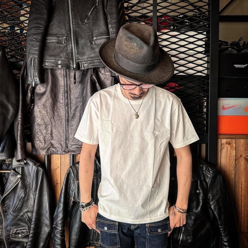 HIGHWAY NINE ハイウェイナイン C-NECK 20/-TENJIKU S/S Te HIGHWAY NINE ハイウェイナイン C-NECK 20/-TENJIKU S/S Te