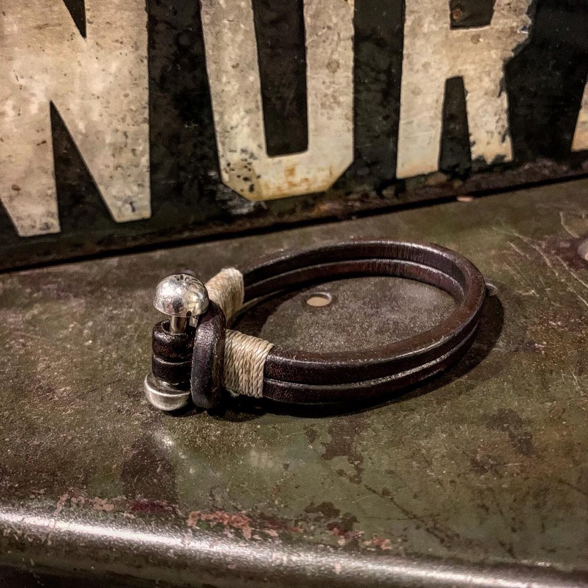 Dutch Leather Company × MASAYOSHI array bracele