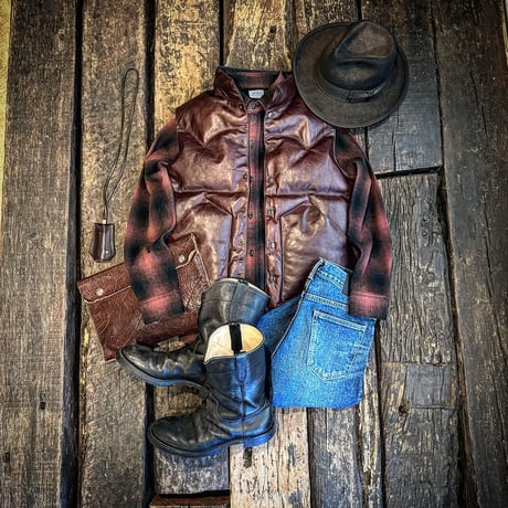 FOUNTAINHEAD LEATHER【Eat/ ｲｰﾀ】【BROWN】